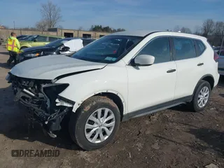 2019 Nissan Rogue SV with VIN KNMAT2MV4KP548848, listed as a IAAI auction lot 41802238 with 198,710 mi miles and . Bid and sale history available at DreamBid. Image 18.