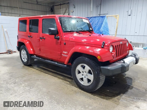 2012 Jeep Wrangler Unlimited Altitude with VIN 1C4HJWEG6CL142042, listed as a Copart auction lot 55109955 with 95,461 mi miles and Salvage title. Bid and sale history available at DreamBid. Image 4.
