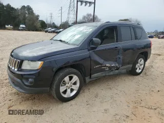 2011 Jeep Compass with VIN 1J4NT1FB9BD208248, listed as a Copart auction lot 48203455 with 127,934 mi miles and Salvage Title. Bid and sale history available at carsss.com. Image 1.