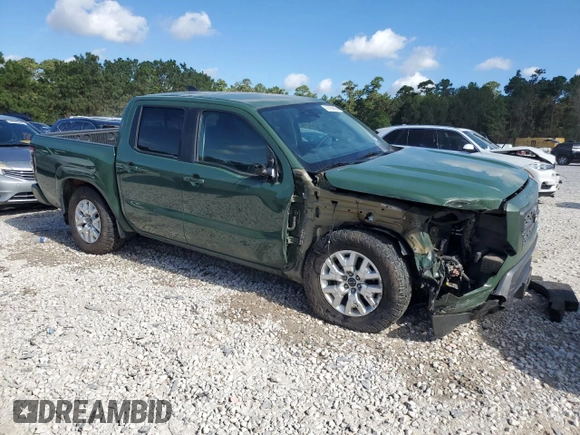 2022 Nissan Frontier S with VIN 1N6ED1EK5NN684352, listed as a Copart auction lot 67258384 with 54,732 mi miles and Salvage Title. Bid and sale history available at carsss.com. Image 4.
