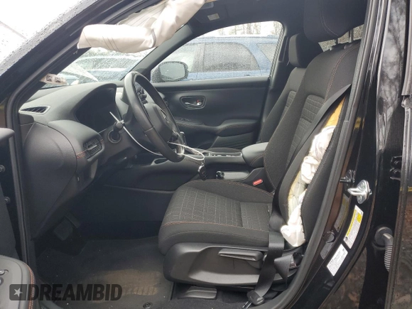 2024 Honda HR-V Sport with VIN 3CZRZ2H59RM724119, listed as a Copart auction lot 81353844 with 62,967 mi miles and Salvage Title. Bid and sale history available at carsss.com. Image 7.