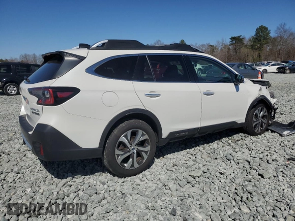 2022 Subaru Outback Touring XT with VIN 4S4BTGPD4N3187889, listed as a Copart auction lot 48377005 with 19,109 mi miles and Salvage title. Bid and sale history available at DreamBid. Image 3.