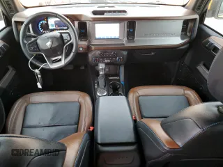 2022 Ford Bronco with VIN 1FMEE5BP5NLB59094, listed as a Copart auction lot 52624595 with 46,101 mi miles and Salvage Title. Bid and sale history available at DreamBid. Image 8.