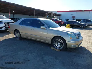 2003 Lexus LS 430 with VIN JTHBN30F830100401, listed as a IAAI auction lot 41761080 with 194,169 mi miles. Bid and sale history available at carsss.com. Image 1.