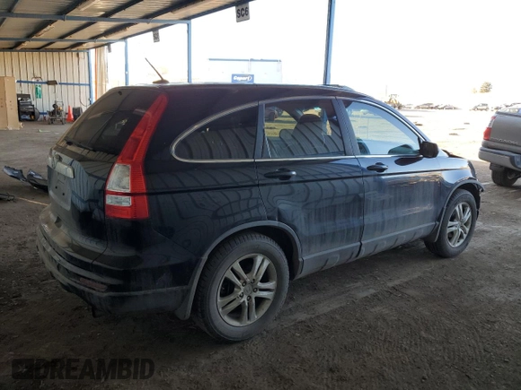 2011 Honda CR-V EX-L with VIN 5J6RE3H75BL036872, listed as a Copart auction lot 46544685 with 180,879 mi miles and Salvage Title. Bid and sale history available at carsss.com. Image 3.