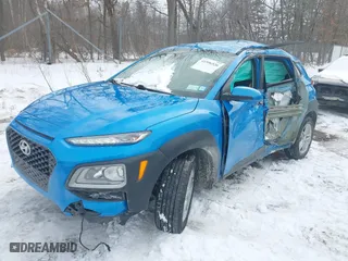 2021 Hyundai Kona SE with VIN KM8K1CAA3MU638297, listed as a IAAI auction lot 41596526 with 63,549 mi miles. Bid and sale history available at carsss.com. Image 18.