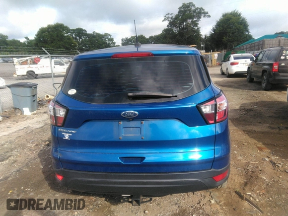 2017 Ford Escape S with VIN 1FMCU0F75HUE00805, listed as a IAAI auction lot 42529873 with 122,969 mi miles and . Bid and sale history available at DreamBid. Image 16.