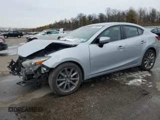 2018 Mazda 3 Touring with VIN 3MZBN1V36JM198937, listed as a Copart auction lot 44759285 with 91,857 mi miles and Non Repairable. Bid and sale history available at carsss.com. Image 1.