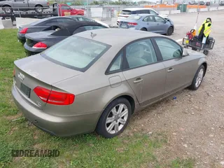 2009 Audi A4 2.0T Prem with VIN WAULF78K29A132594, listed as a IAAI auction lot 42068937 with 102,507 mi miles. Bid and sale history available at carsss.com. Image 4.