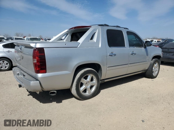 2013 Chevrolet Avalanche LTZ with VIN 3GNMCGE0XDG321451, listed as a Copart auction lot 47413935 with 174,216 mi miles and Salvage title. Bid and sale history available at DreamBid. Image 3.