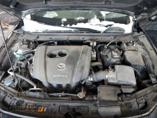 2019 Mazda 3 Premium with VIN 3MZBPAEM4KM105014, listed as a Copart auction lot 42347835 with 46,813 mi miles and Salvage Title. Bid and sale history available at DreamBid. Image 11.