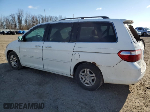 2007 Honda Odyssey EX-L with VIN 5FNRL38797B402662, listed as a Copart auction lot 51658675 with 162,777 mi miles and Clean Title. Bid and sale history available at DreamBid. Image 2.