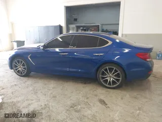 2021 Genesis G70 2.0T with VIN KMTG44LA4MU073743, listed as a IAAI auction lot 41665971 with 43,061 mi miles. Bid and sale history available at carsss.com. Image 15.