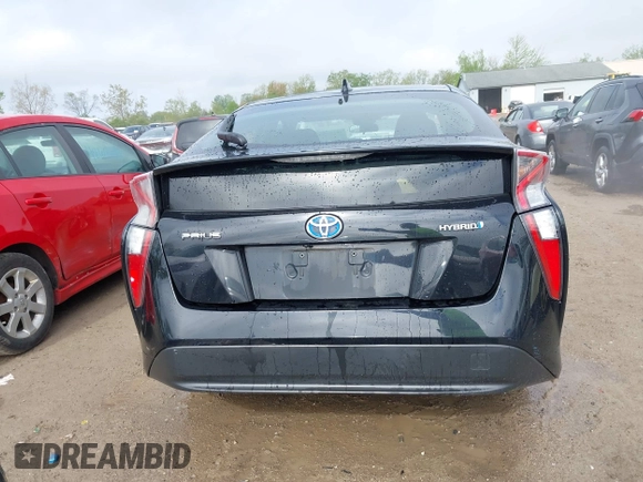 2017 Toyota Prius Two with VIN JTDKBRFU6H3547186, listed as a IAAI auction lot 42187586 with 214,219 mi miles and . Bid and sale history available at carsss.com. Image 16.