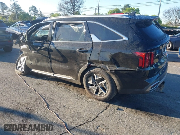 2021 Kia Sorento EX with VIN KNDRH4LG6M5041936, listed as a IAAI auction lot 41875833 with 85,848 mi miles and . Bid and sale history available at DreamBid. Image 3.