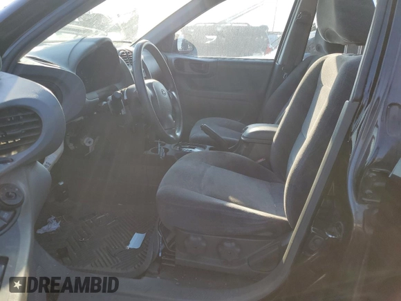 2002 Hyundai Santa Fe GLS with VIN KM8SC73D62U175237, listed as a Copart auction lot 63607054 with 129,087 mi miles and Salvage Title. Bid and sale history available at DreamBid. Image 7.