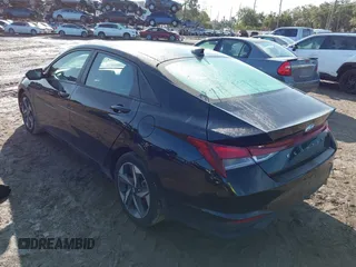 2023 Hyundai Elantra SEL with VIN 5NPLS4AG8PH106042, listed as a IAAI auction lot 42411420 with 54,206 mi miles and . Bid and sale history available at DreamBid. Image 3.