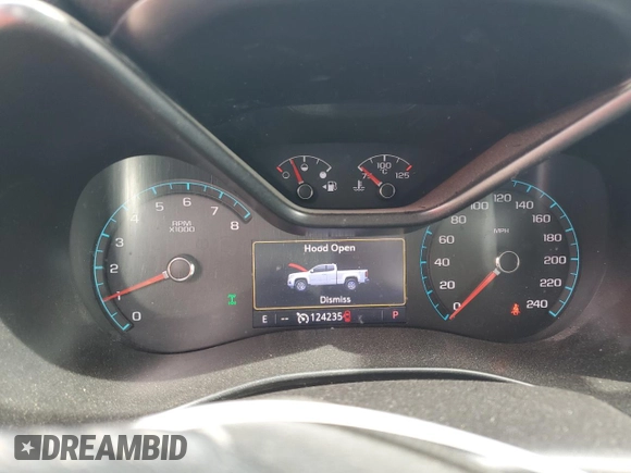 2019 Chevrolet Colorado 4WD LT z VIN 1GCGTCEN1K1117207, wystawiony jako Copart lot #51708785 z przebiegiem 124 235 mil mil oraz Szkoda całkowita • Salvage title. Historia ofert i sprzedaży dostępna na DreamBid. Obrazek 9.