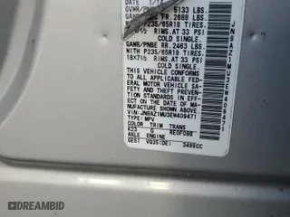 2014 Nissan Murano LE with VIN JN8AZ1MU3EW409471, listed as a Copart auction lot 46116395 with 180,319 mi miles and Non Repairable. Bid and sale history available at carsss.com. Image 13.