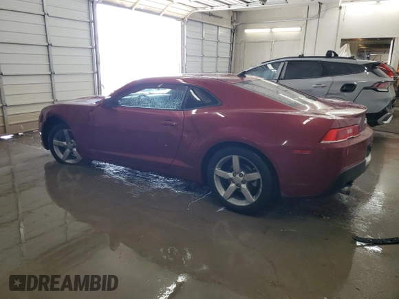 2014 Chevrolet Camaro LT with VIN 2G1FB1E36E9171189, listed as a Copart auction lot 57162165 with 117,192 mi miles and Salvage title. Bid and sale history available at DreamBid. Image 2.