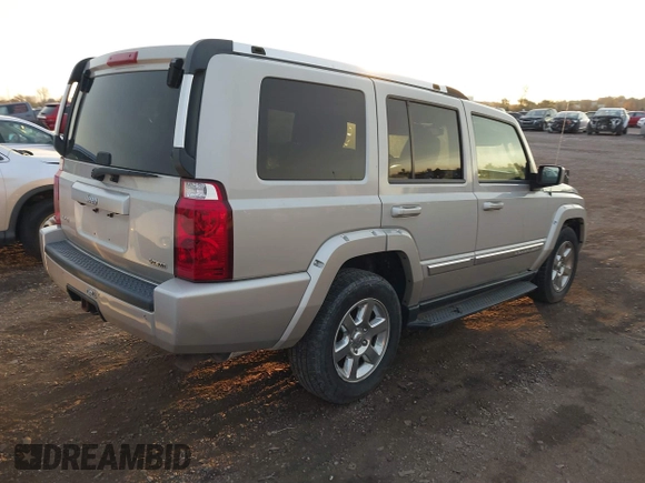 2007 Jeep Commander Overland z VIN 1J8HG68227C653826, wystawiony jako IAAI lot #40649706 z przebiegiem 225 538 mil mil oraz . Historia ofert i sprzedaży dostępna na DreamBid. Obrazek 4.