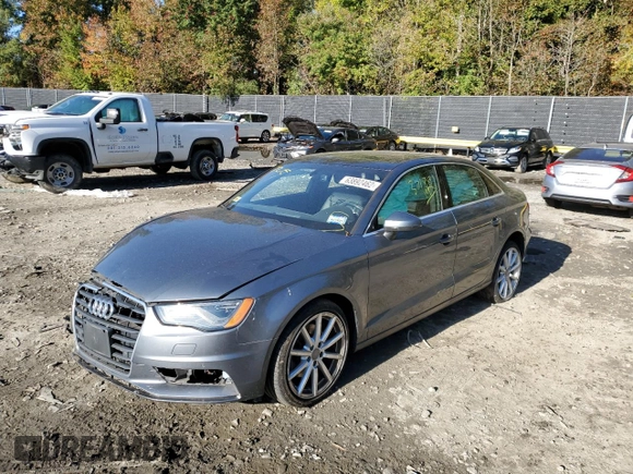 2016 Audi A3 2.0T Premium Plus with VIN WAUE8GFF4G1058374, listed as a Copart auction lot 63892462 with 37,188 mi miles. Bid and sale history available at carsss.com. Image 2.