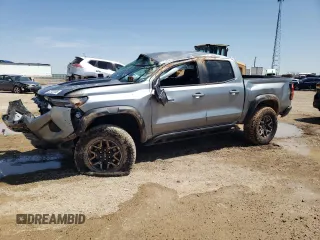 2024 Chevrolet Colorado 4WD ZR2 z VIN 1GCPTFEKXR1187824, wystawiony jako Copart lot #52343165 z przebiegiem 6 630 mil mil oraz Szkoda całkowita • Salvage title. Historia ofert i sprzedaży dostępna na DreamBid. Obrazek 1.