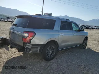 2021 Ford Expedition Max Limited z VIN 1FMJK2AT1MEA09605, wystawiony jako Copart lot #57977685 z przebiegiem 113 289 mil mil oraz Szkoda całkowita • Salvage title. Historia ofert i sprzedaży dostępna na DreamBid. Obrazek 3.