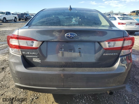 2020 Subaru Impreza Premium with VIN 4S3GKAD66L3611697, listed as a Copart auction lot 88442635 with 58,033 mi miles and Salvage Title. Bid and sale history available at carsss.com. Image 6.