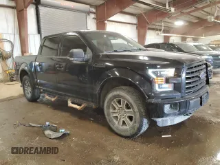 2016 Ford F-150 XLT with VIN 1FTEW1EP7GFC08626, listed as a Copart auction lot 48559925 with 125,121 mi miles and Clean title. Bid and sale history available at DreamBid. Image 4.