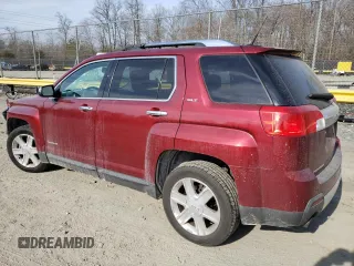 2010 GMC Terrain SLT-2 with VIN 2CTFLHEY7A6410922, listed as a Copart auction lot 47777645 with 128,475 mi miles and Salvage Title. Bid and sale history available at carsss.com. Image 2.