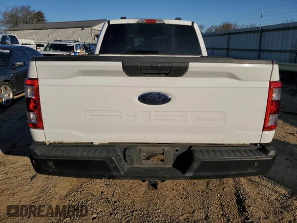 2021 Ford F-150 XL with VIN 1FTFW1E53MFA02704, listed as a Copart auction lot 87911895 with 137,651 mi miles and Salvage Title. Bid and sale history available at carsss.com. Image 6.