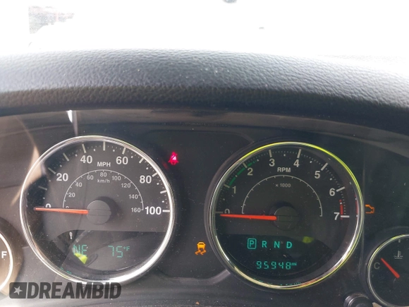 2017 Jeep Wrangler Unlimited Sahara with VIN 1C4BJWEGXHL595724, listed as a IAAI auction lot 42018264 with 95,948 mi miles. Bid and sale history available at carsss.com. Image 7.