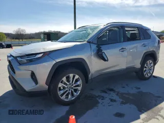 2024 Toyota RAV4 XLE Premium with VIN 2T3A1RFV9RC400917, listed as a Copart auction lot 49982875 with 13,573 mi miles and Salvage Title. Bid and sale history available at carsss.com. Image 1.