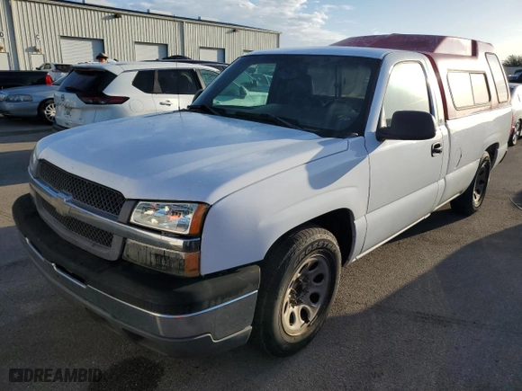 2005 Chevrolet Silverado 1500 Work Truck with VIN 1GCEC14V75Z299188, listed as a Copart auction lot 74082374 with 0 mi miles and Salvage Title. Bid and sale history available at carsss.com. Image 1.