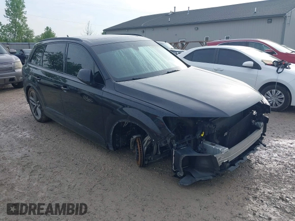 2017 Audi Q7 Prestige with VIN WA1VABF74HD026649, listed as a IAAI auction lot 42155588 with 152,742 mi miles and . Bid and sale history available at DreamBid. Image 1.