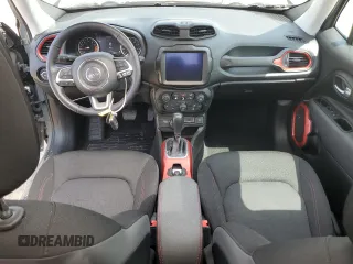 2021 Jeep Renegade Trailhawk with VIN ZACNJDC14MPN35358, listed as a Copart auction lot 54552595 with 10,702 mi miles and Salvage title. Bid and sale history available at DreamBid. Image 8.