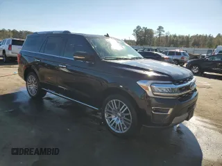 2023 Ford Expedition Limited with VIN 1FMJU1K87PEA17159, listed as a Copart auction lot 82332084 with 38,063 mi miles and Salvage Title. Bid and sale history available at carsss.com. Image 4.