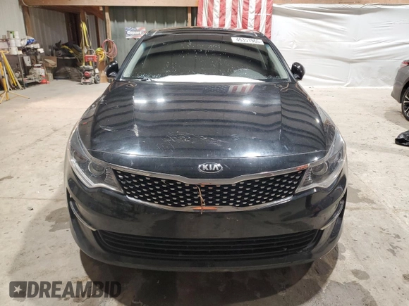 2016 Kia Optima EX with VIN 5XXGU4L39GG095456, listed as a Copart auction lot 46351965 with 100,589 mi miles and Salvage Title. Bid and sale history available at carsss.com. Image 5.