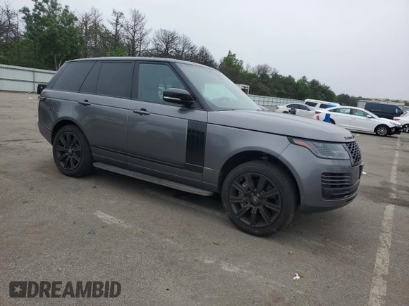2019 Land Rover Range Rover HSE с VIN SALGS2SV1KA533848, выставлен на аукционе Copart как лот 61003145 с пробегом 48 422 миль миль и Списание • Salvage title. История ставок и продаж доступна на DreamBid. Изображение 4.