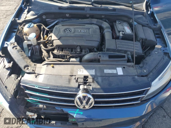 2015 Volkswagen Jetta Sport with VIN 3VWB17AJ0FM287784, listed as a Copart auction lot 44449605 with 160,814 mi miles and Salvage title. Bid and sale history available at DreamBid. Image 11.