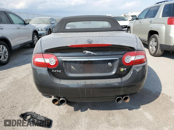 2015 Jaguar XK with VIN SAJWA4EC3FMB56203, listed as a Copart auction lot 74568194 with 0 mi miles and Non Repairable. Bid and sale history available at carsss.com. Image 6.