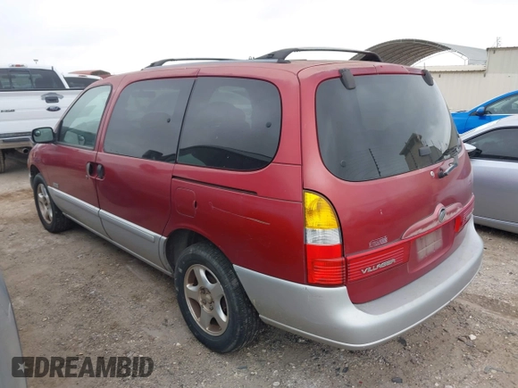 2000 Mercury Villager Sport z VIN 4M2XV12T6YDJ17027, wystawiony jako IAAI lot #41498641 z przebiegiem 231 573 mil mil oraz . Historia ofert i sprzedaży dostępna na DreamBid. Obrazek 3.