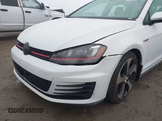 2017 Volkswagen Golf GTI S with VIN 3VW547AU6HM016813, listed as a IAAI auction lot 41783957 with 125,052 mi miles. Bid and sale history available at carsss.com. Image 6.