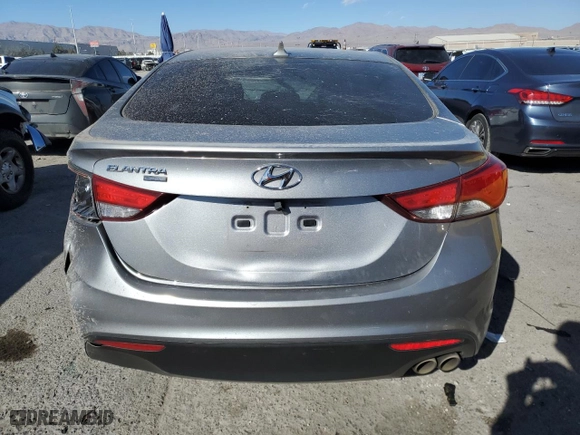 2014 Hyundai Elantra Coupe with VIN KMHDH6AH2EU026144, listed as a Copart auction lot 45137435 with 77,740 mi miles and Salvage Title. Bid and sale history available at carsss.com. Image 6.
