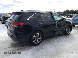2019 Kia Sorento EX with VIN 5XYPHDA5XKG443455, listed as a Copart auction lot 45269015 with 94,513 mi miles and Salvage Title. Bid and sale history available at DreamBid. Image 3.