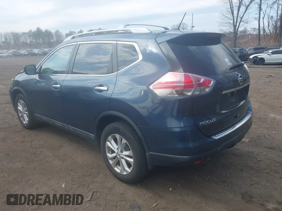 2014 Nissan Rogue S with VIN 5N1AT2MV0EC847549, listed as a IAAI auction lot 41877925 with 172,750 mi miles. Bid and sale history available at carsss.com. Image 3.