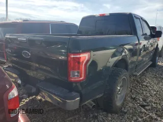 2015 Ford F-150 XL with VIN 1FTEX1CP7FKE08394, listed as a Copart auction lot 47661615 with 126,942 mi miles and Salvage Title. Bid and sale history available at carsss.com. Image 3.