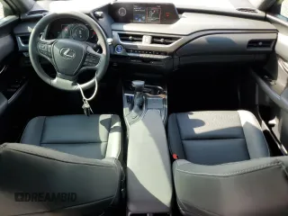 2021 Lexus UX 250h with VIN JTHX9JBH2M2049657, listed as a Copart auction lot 58744945 with 36,054 mi miles and Salvage title. Bid and sale history available at DreamBid. Image 8.