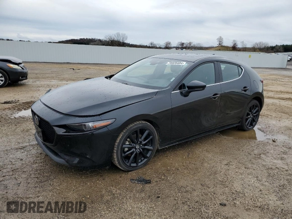 2019 Mazda Mazda3 Hatchback w/Premium Pkg with VIN JM1BPBNM8K1139771, listed as a Copart auction lot 78928404 with 120,589 mi miles and Salvage Title. Bid and sale history available at carsss.com. Image 1.